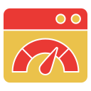 velocidad de la página icon