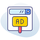 sistema de publicidad icon