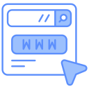 sitio web icon