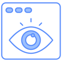 visibilidad web icon