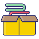 donación de libros icon