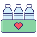 donación de agua icon