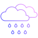 nube de lluvia icon