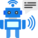 robot conversacional icon