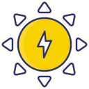 energía solar icon