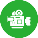 cámara de video icon