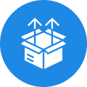 caja abierta icon