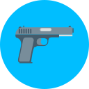 pistola de mano icon