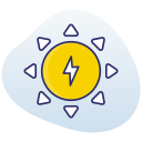 energía solar icon