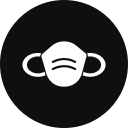 Face mask icon