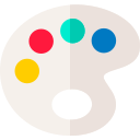 Paint palette icon