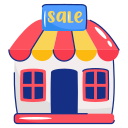 tienda de compras icon