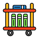 carrito de libros icon