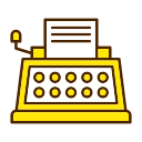 máquina de escribir icon