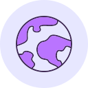 mapa del mundo icon