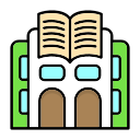 biblioteca pública icon