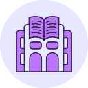 biblioteca pública icon