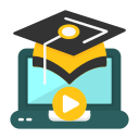 vídeo educativo icon