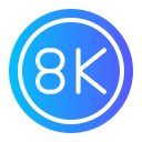 8k icon