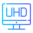 ultra hd icon