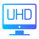 ultra hd icon