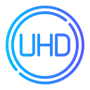 ultra hd icon