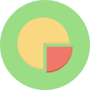 gráfico circular icon