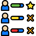 escala de satisfacción icon