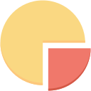 gráfico circular icon