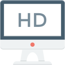 pantalla hd icon