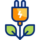 energía renovable animated icon