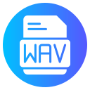 formato wav icon