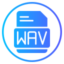 formato wav icon