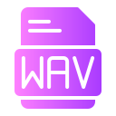 formato wav icon