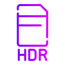 hdr-10 icon