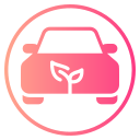 coche ecológico icon