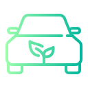 coche ecológico icon