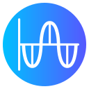 gráfico de ondas icon