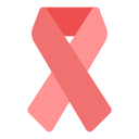 Cancer ribbon icon