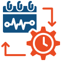 longitudinal icon