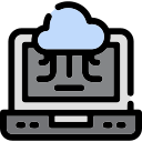 servicio en la nube icon