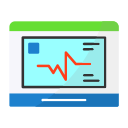 monitor de ecg icon