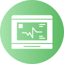 monitor de ecg icon