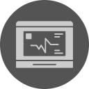 monitor de ecg icon