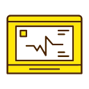 monitor de ecg icon