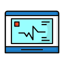 monitor de ecg icon