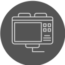 monitor de ecg icon