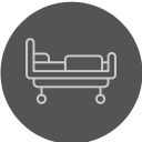 cama de hospital icon