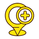 ubicación médica icon