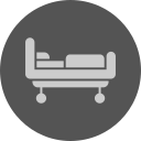 cama de hospital icon